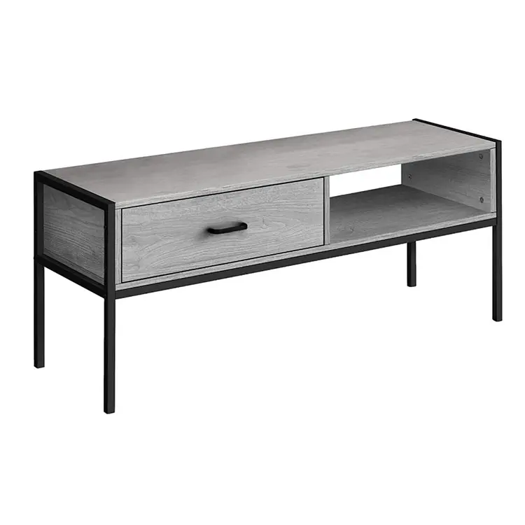 New Modern Design Wholesale Metal Wood Wooden Top Sofa Center Tea For Living Room Furniture Coffee Table